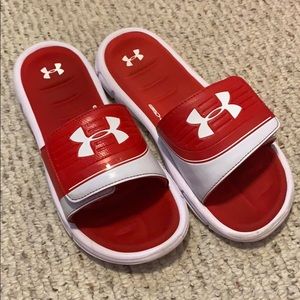 super cute under armour slides!!